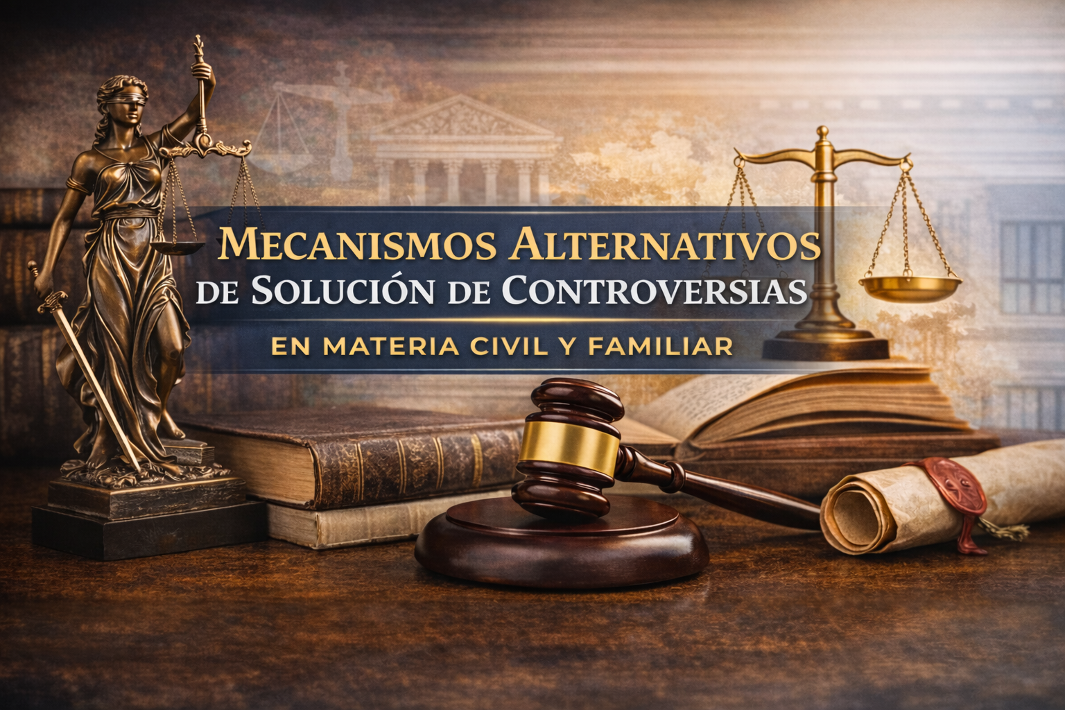 MECANISMOS ALTERNATIVOS DE SOLUCIÓN DE CONTROVERSIAS EN MATERIA CIVIL Y FAMILIAR